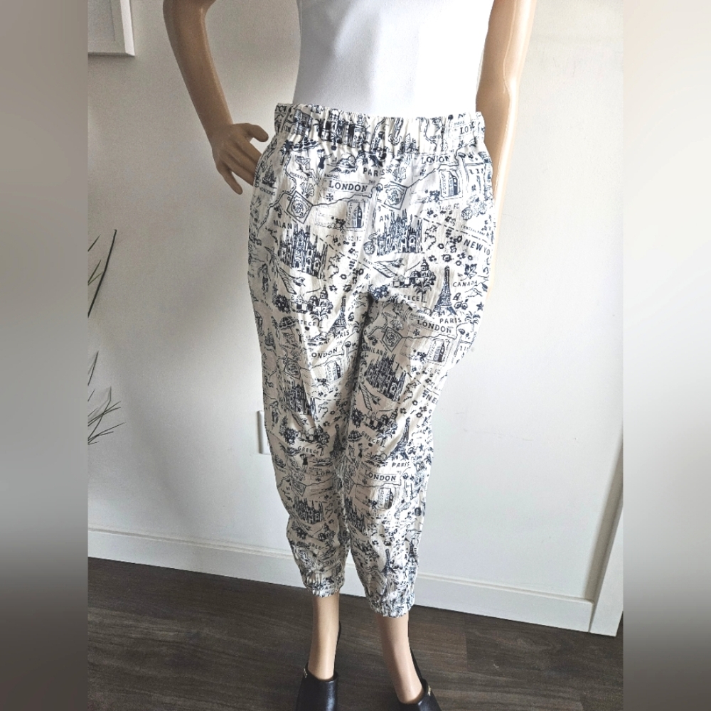 NWT TORY BURCH Navy Destination Pants